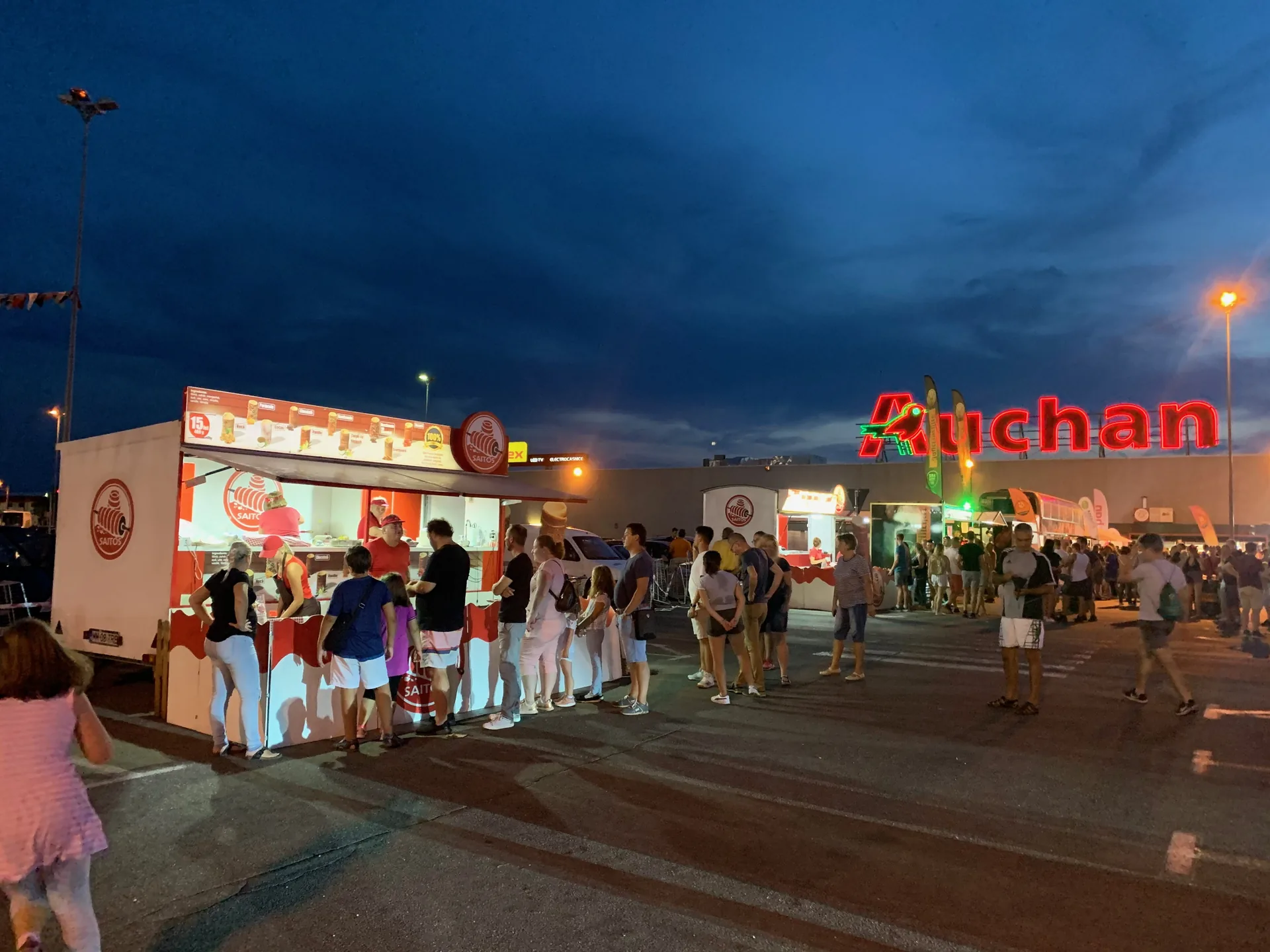 Atelierul mobil SAITOS la un eveniment în aer liber