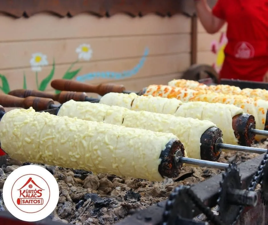 Kürtőskalács cu brânză